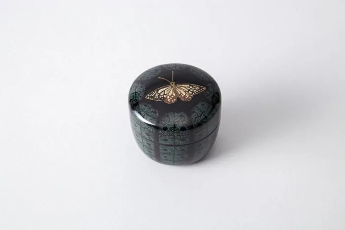 籃胎蒟醬茶器「渡り」